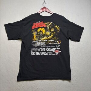 Sonic Boom 2016 Festival T-Shirt Mens Large Avenged Sevenfold Korn Rock Tee